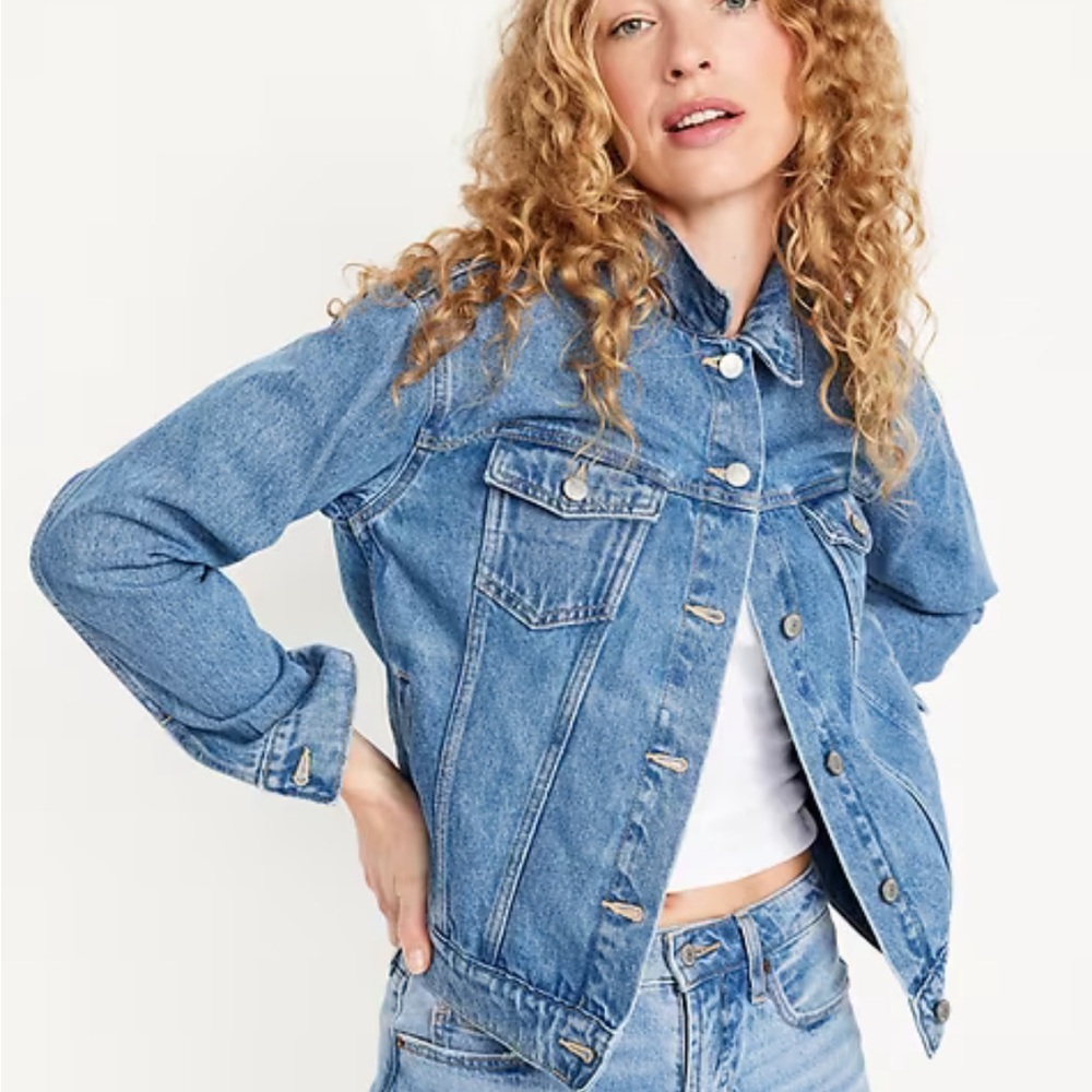 Old Navy Denim Jacket, size XL Petite